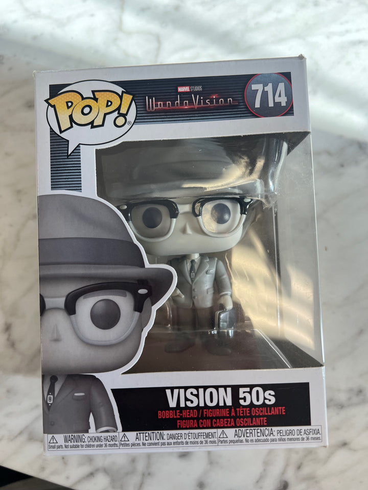 Funko Pop! Marvel Wanda Vision VISION 50s #714 Vinyl Figure FP11624