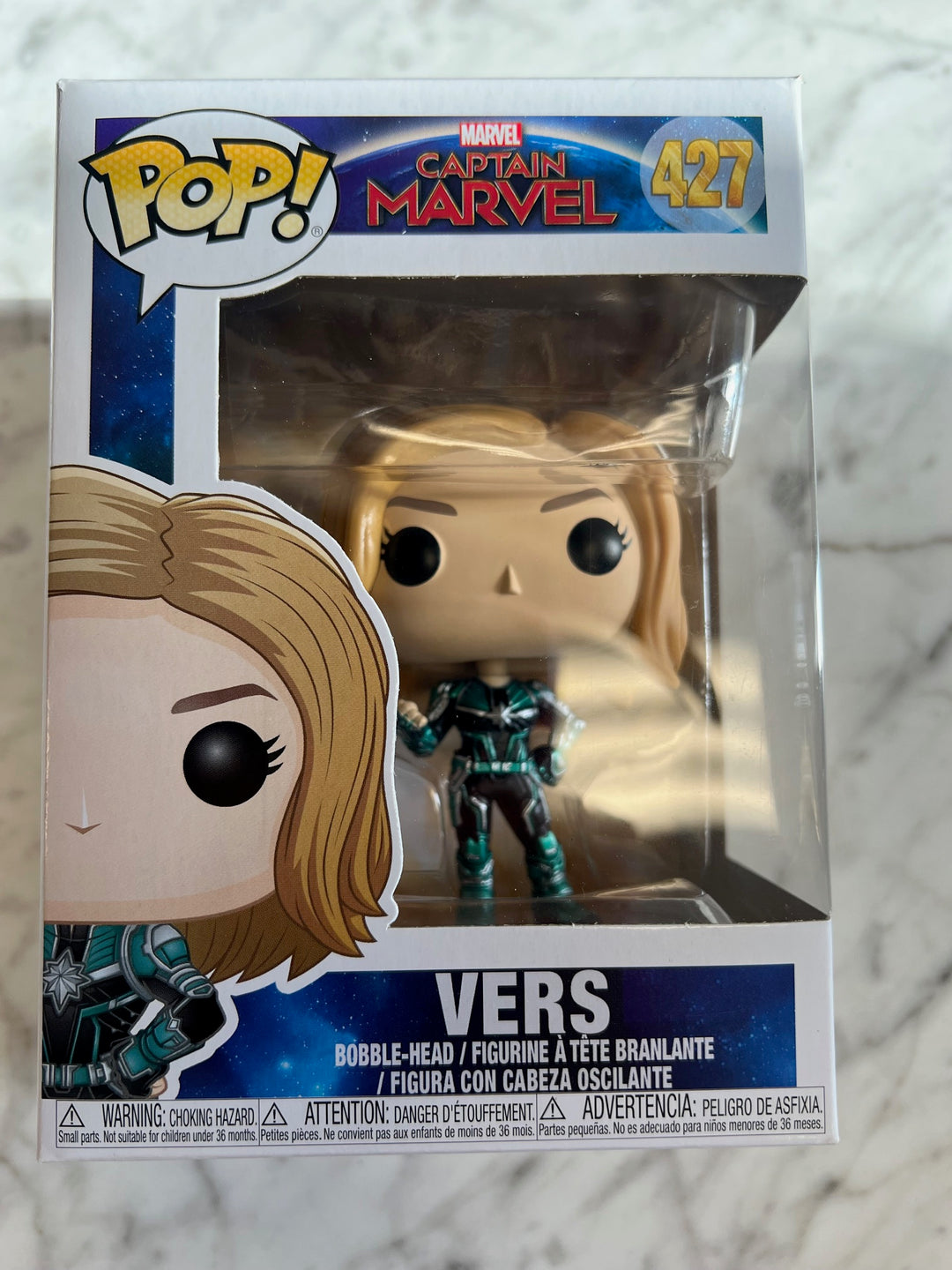 Funko Pop! #427 Vers - Marvel's Captain Marvel FP11624