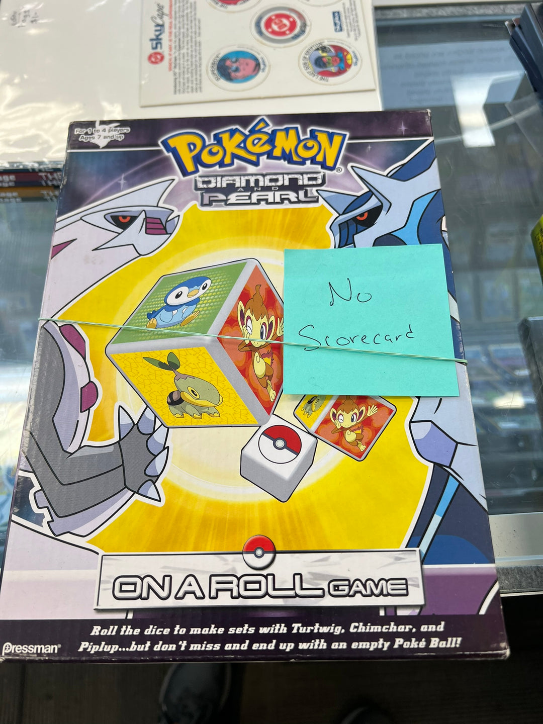 Pokemon Diamond and Pearl On a Roll Game (No Scorecard) BG52626