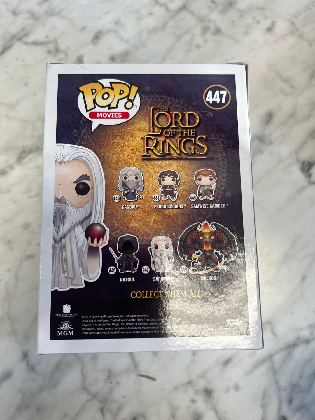 Funko Pop Movies : The Lord of the Rings - Saruman #447 FN81324