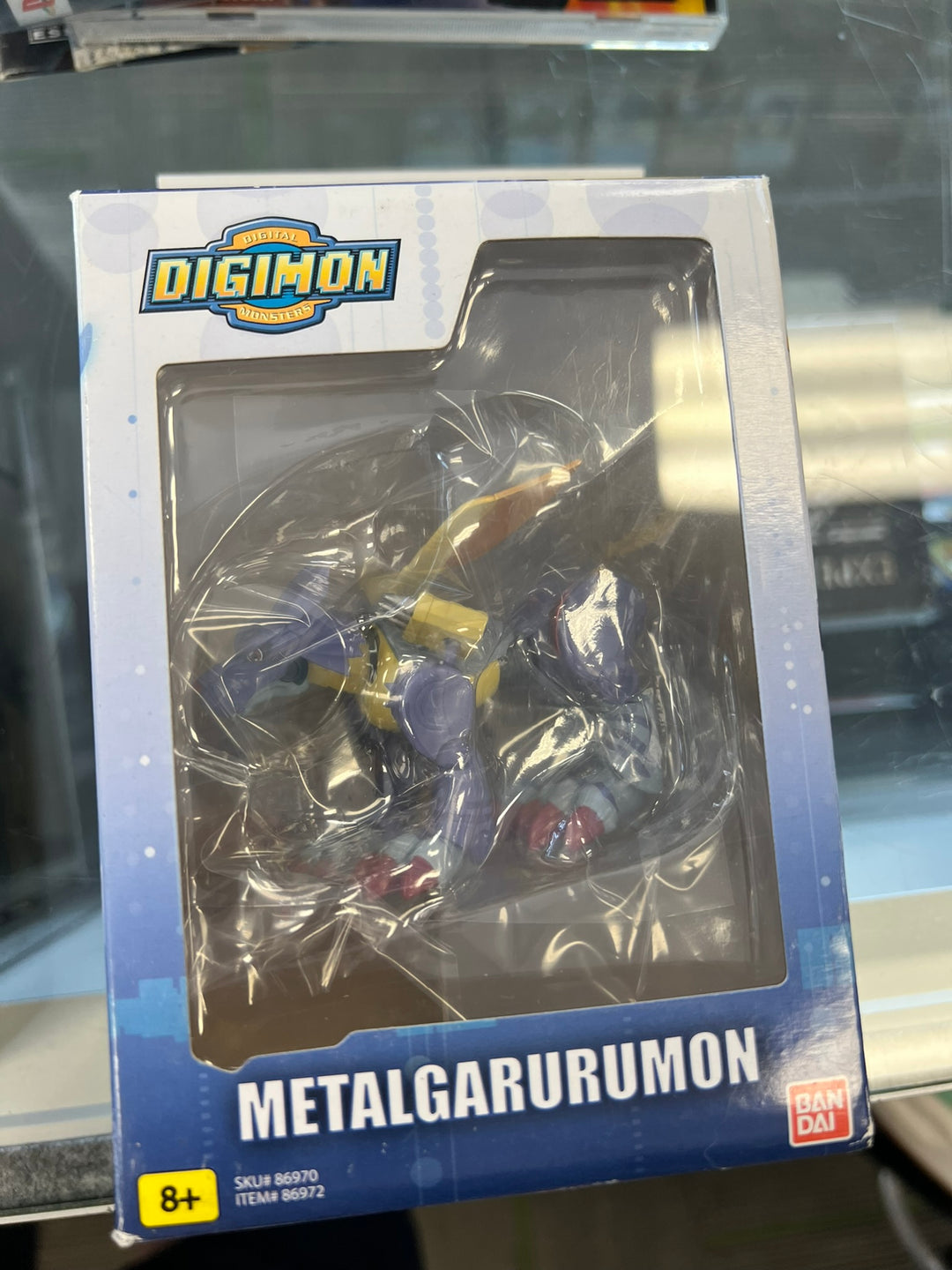 Digimon Figure (Bandai) Metalgarurumon Mega Level Digimon Type: Cyborg UA52626