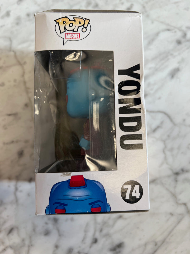 Funko Pop Marvel Guardians Of The Galaxy #74 Yondu Vinyl Figure Damaged Box FP11624