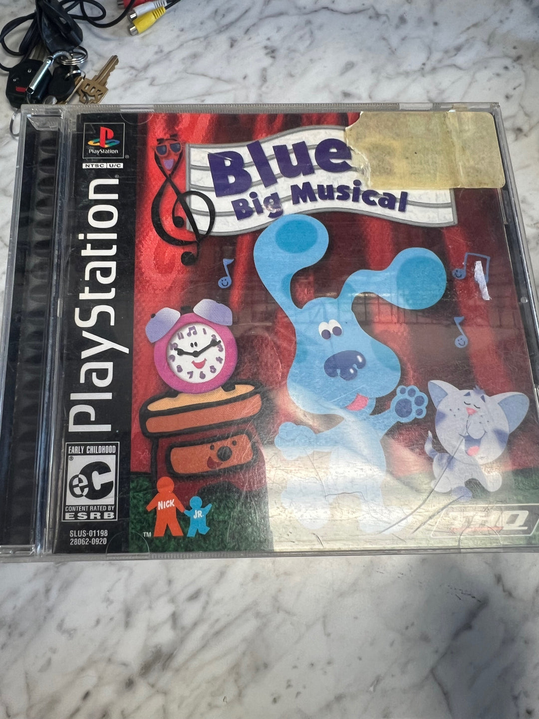Blue's Clues: Blue's Big Musical - PS1 D53025