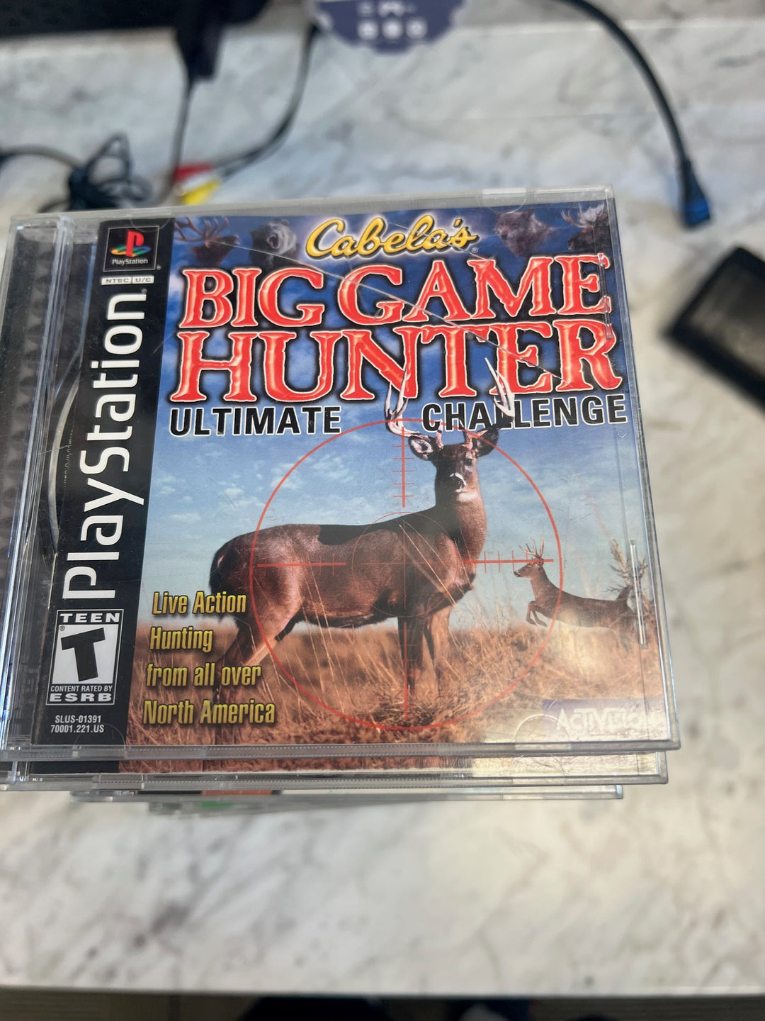 Cabela's Big Game Hunter: Ultimate Challenge - PS1 D53025
