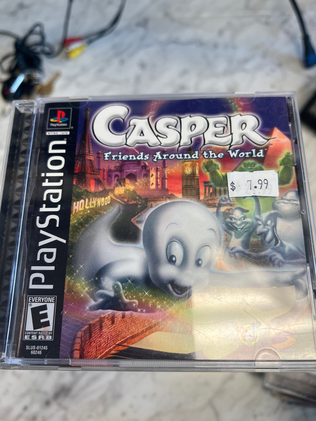 Casper: Friends Around the World - PS1 D53025