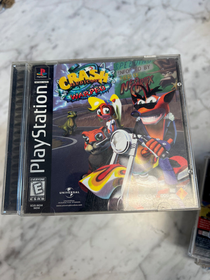 Crash Bandicoot 3: Warped - PS1 D53025