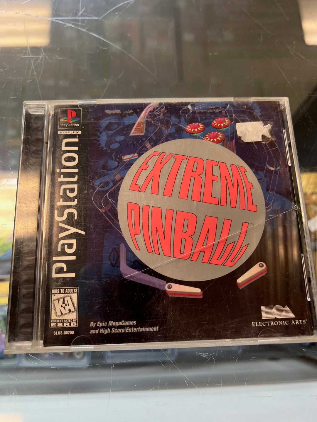 Extreme Pinball - PS1 D53025