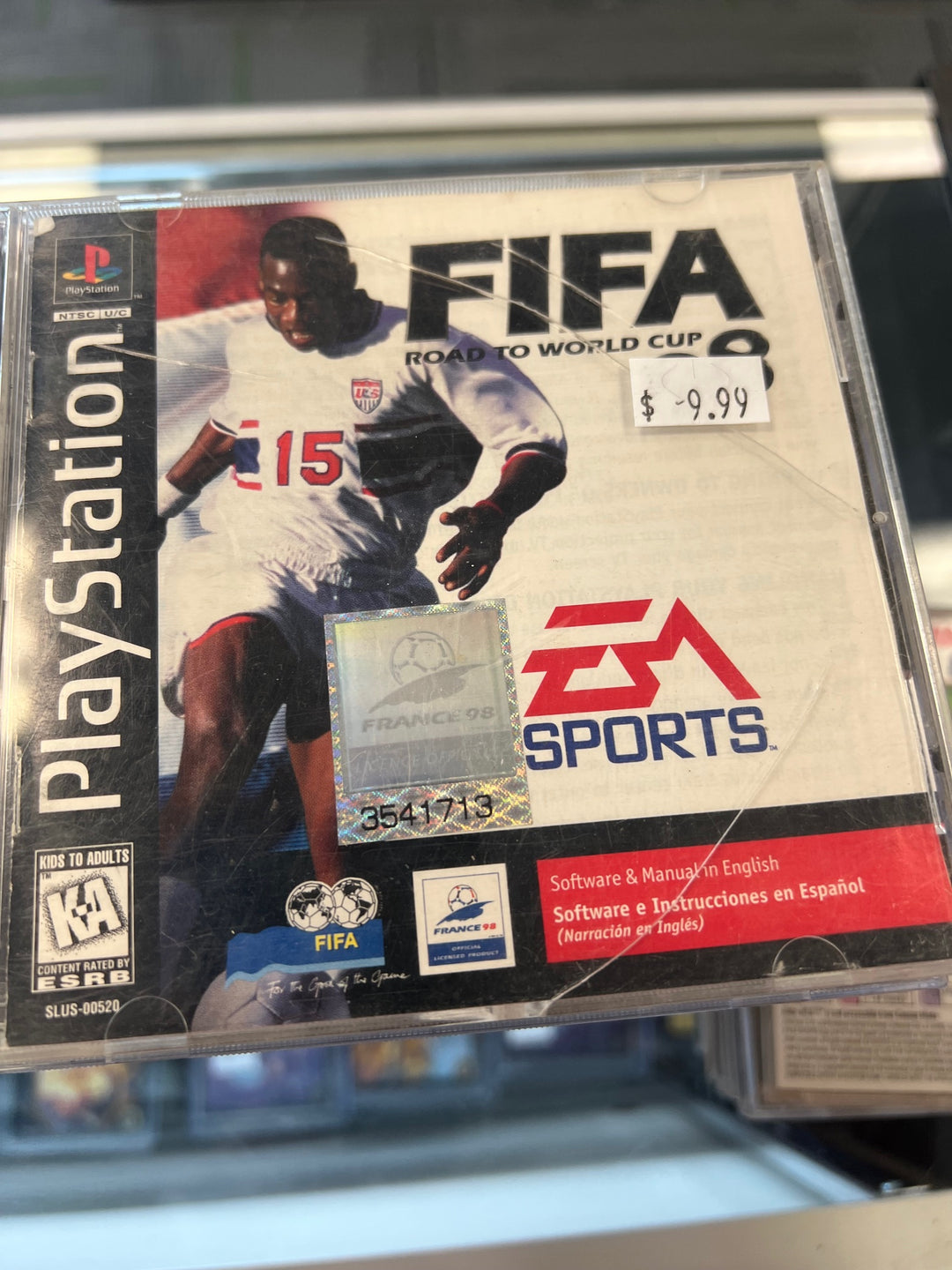 FIFA: Road to World Cup 98 - PS1 D53025