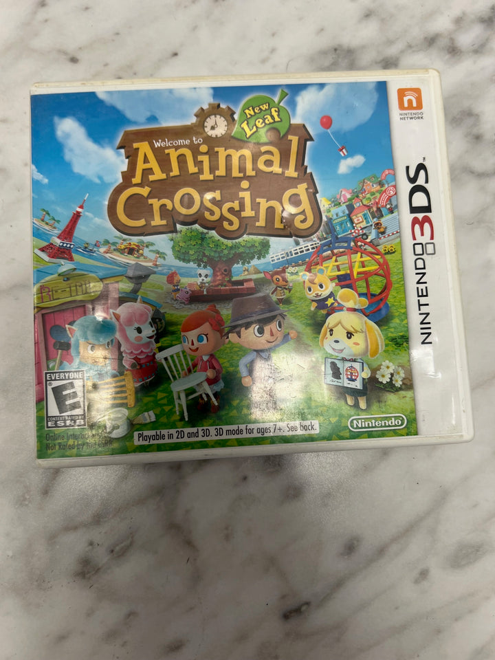 Animal Crossing New Leaf for Nintendo 3DS CASE AND MANUAL ONLY    CO11624