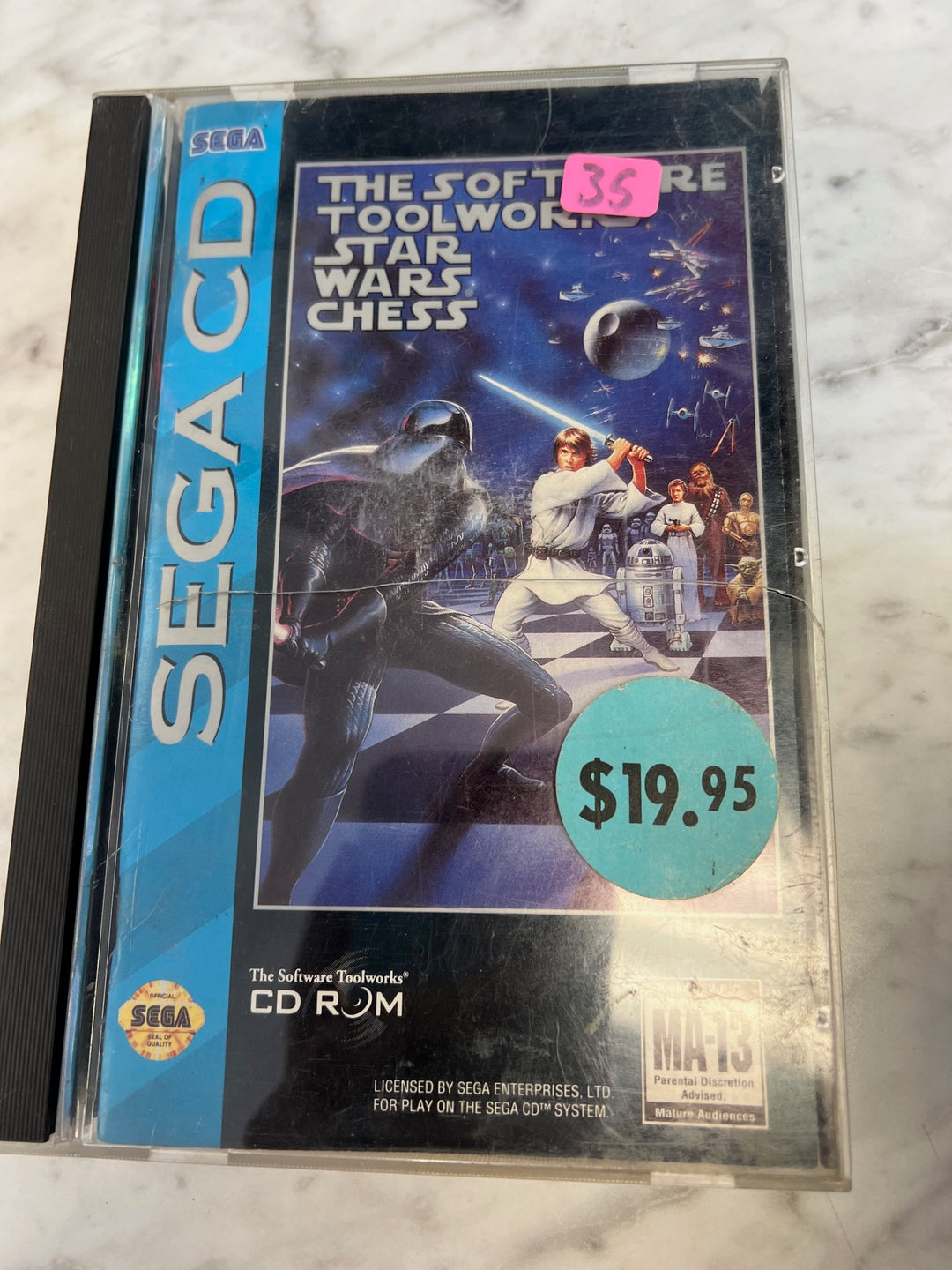 Star Wars Chess - Sega CD P82225