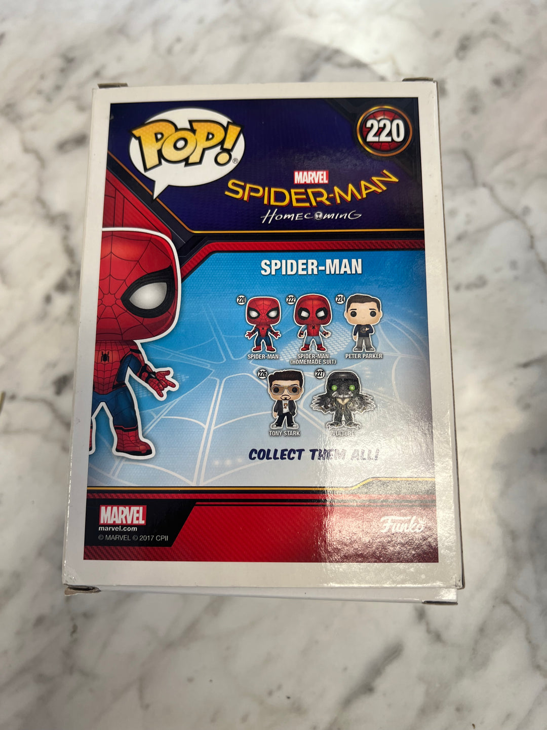 Spider-Man #220 Funko Pop! Vinyl: Marvel Squished Box FN81324