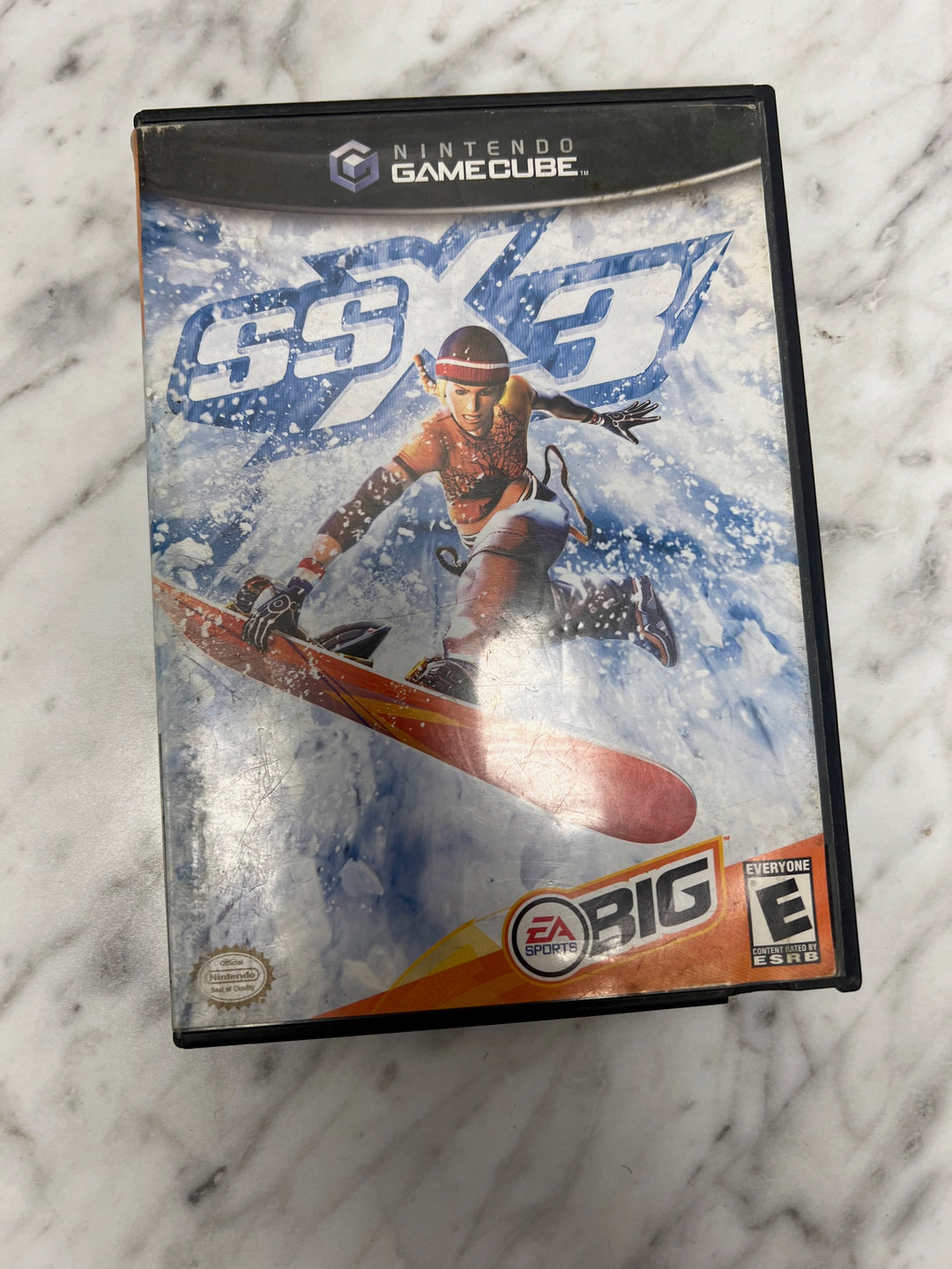 SSX3 for Nintendo Gamecube CASE AND MANUAL ONLY    CO11624