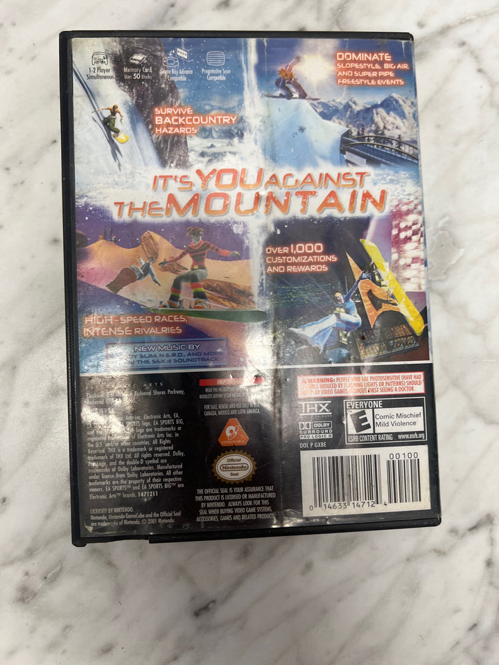 SSX3 for Nintendo Gamecube CASE AND MANUAL ONLY    CO11624