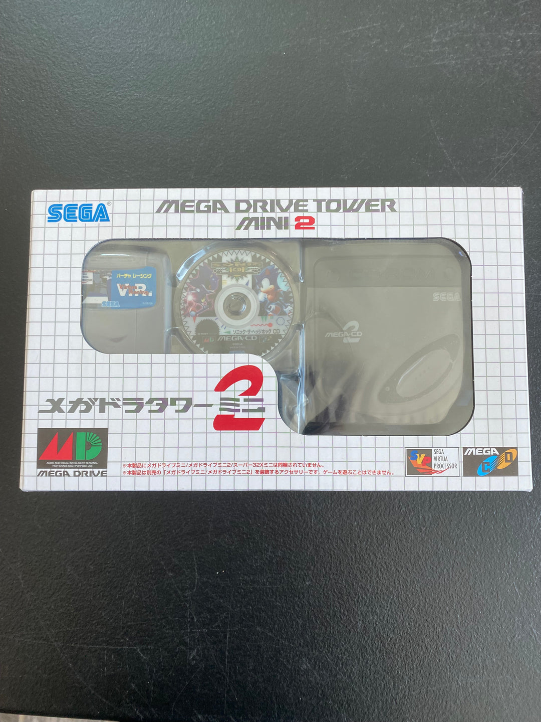 Sega Mega Drive Tower Mini 2 Decoration Kit NEW