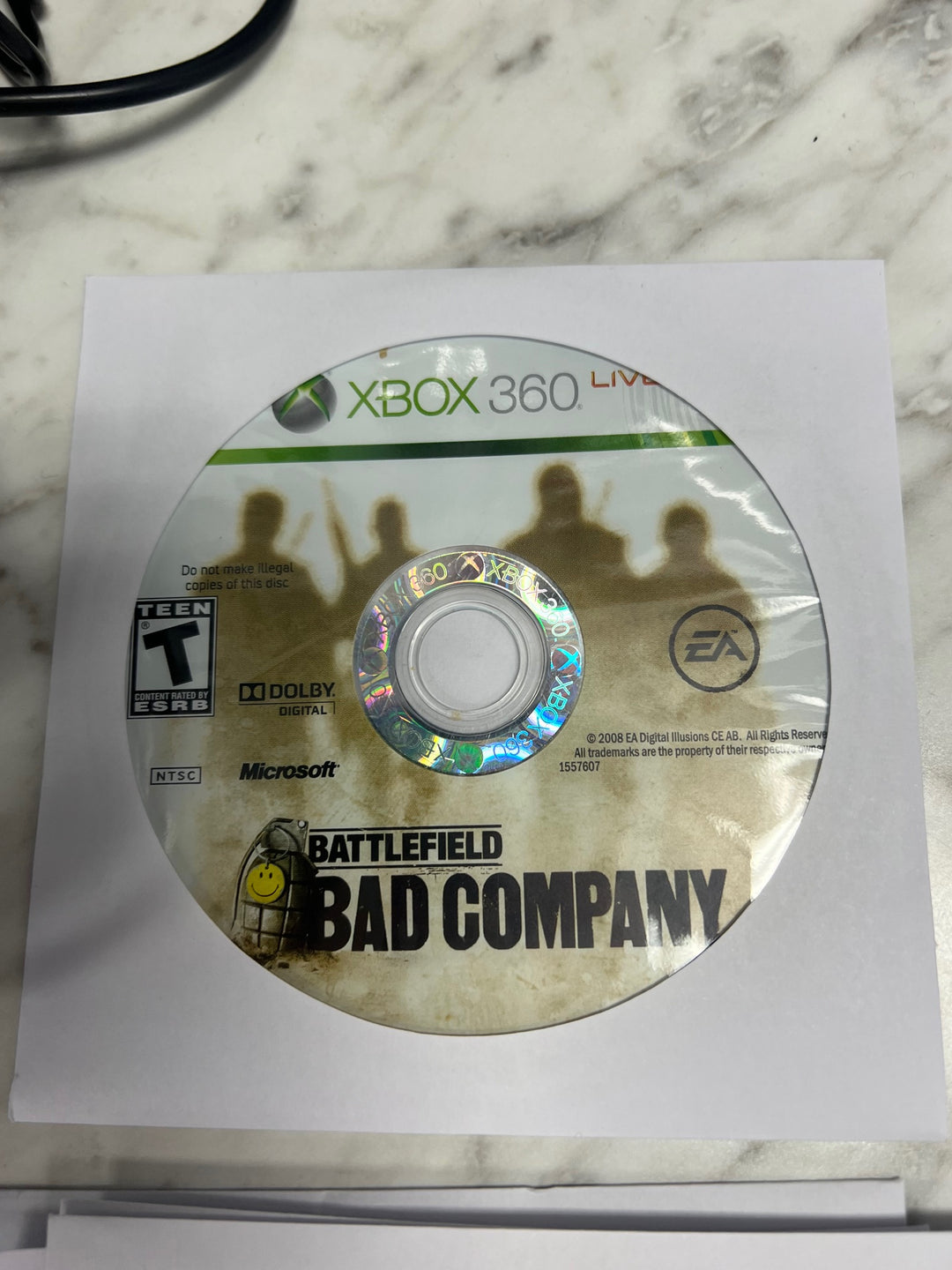 Battlefield Bad Company Xbox 360 DISC ONLY DO11724