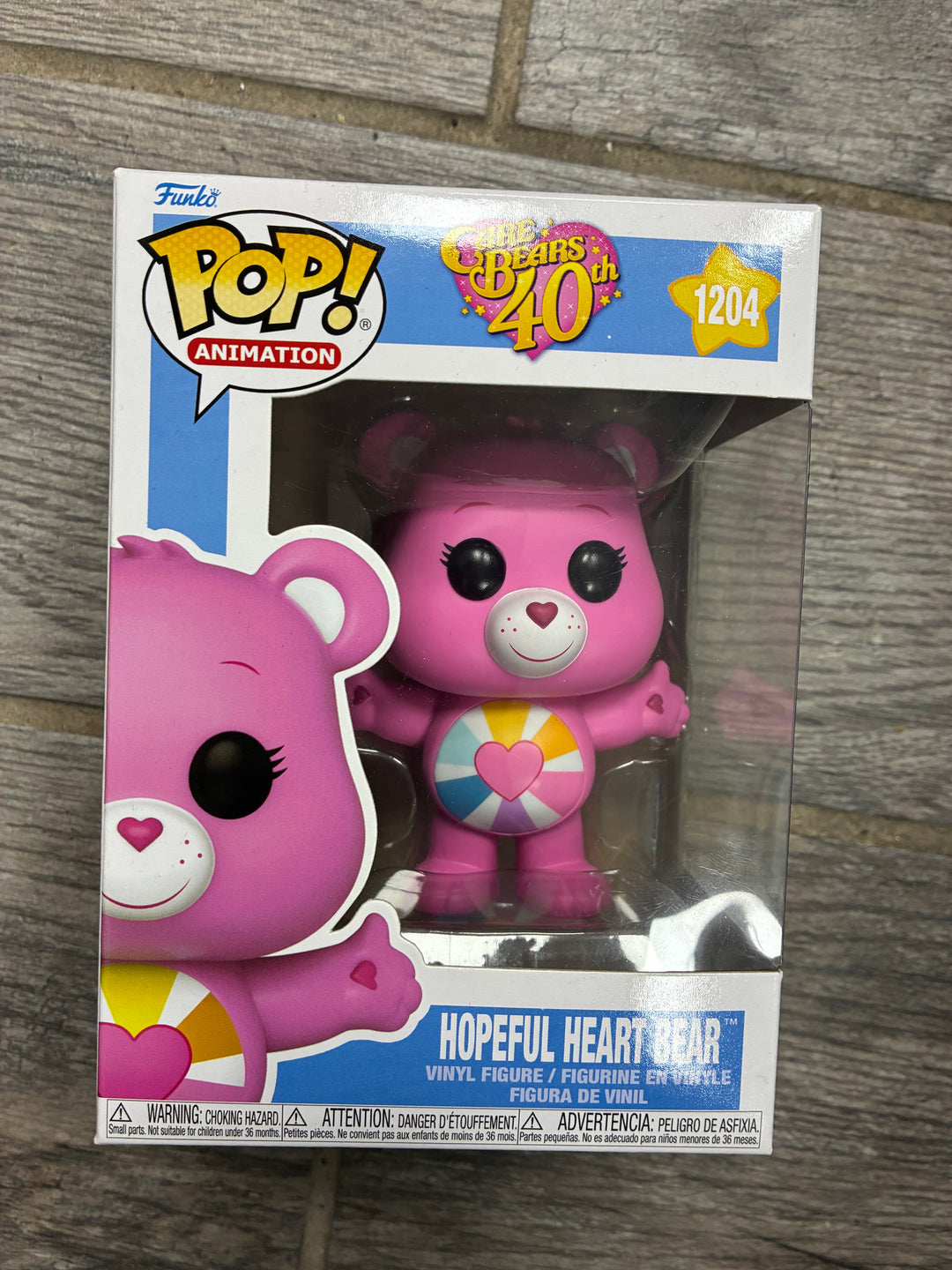 Funko Pop! Hopeful Heart Bear #1204, Care Bears FP92826