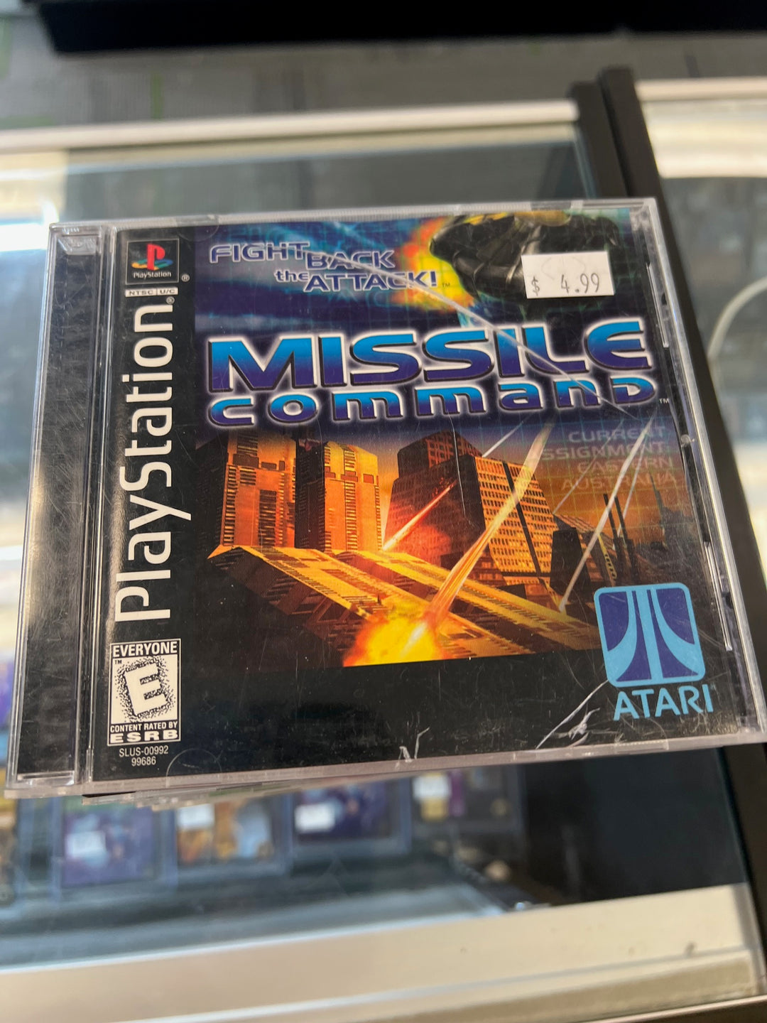 Missile Command - PS1 D53025