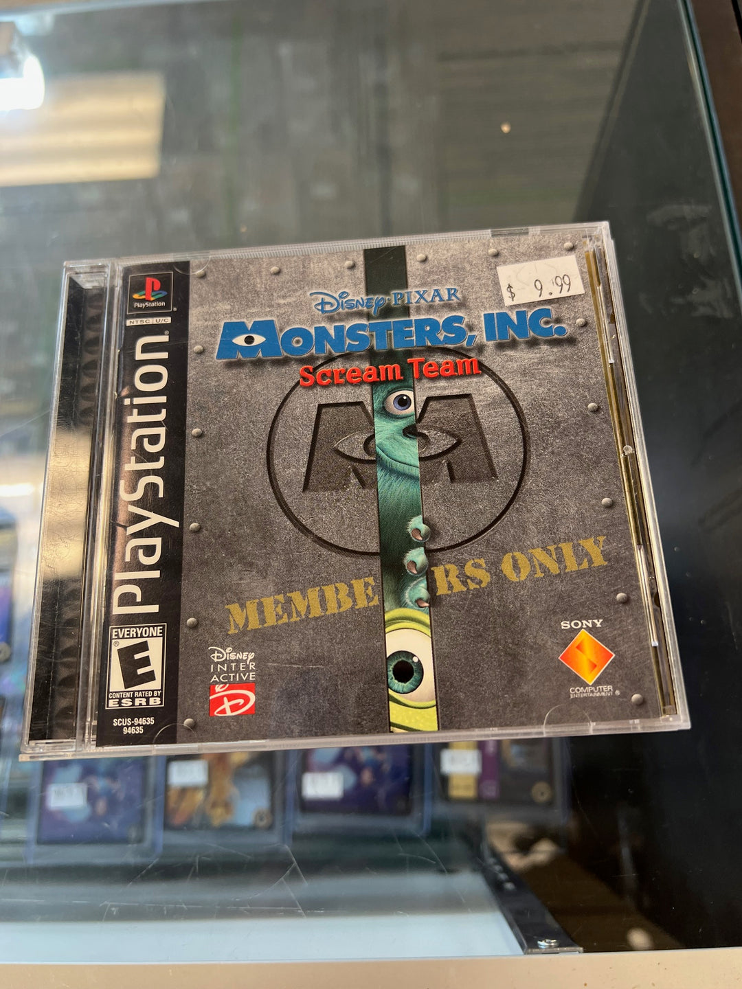 Monsters, Inc. Scream Team - PS1 D53025