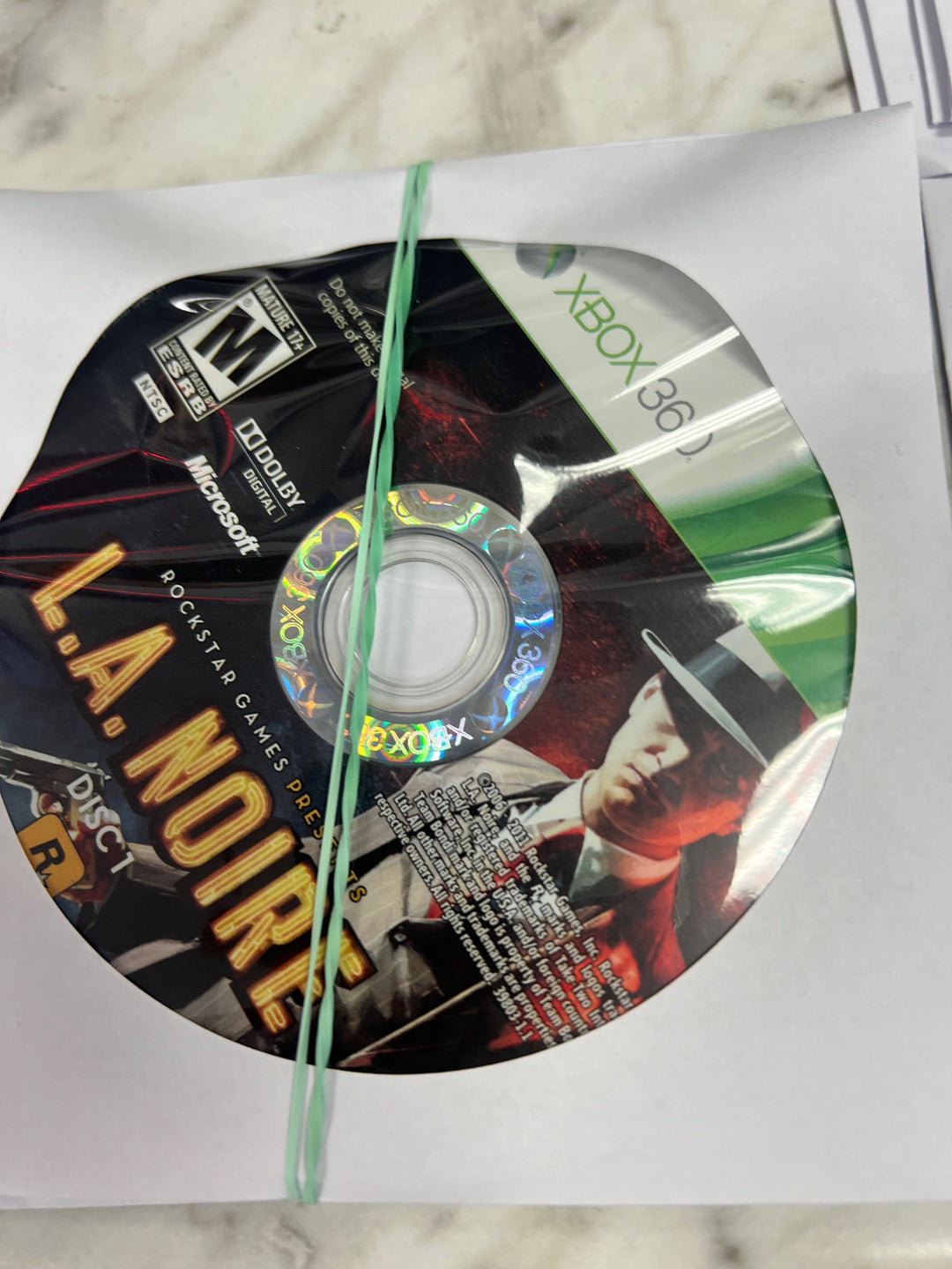 L.A. Noire Xbox 360 DISC ONLY DO11724