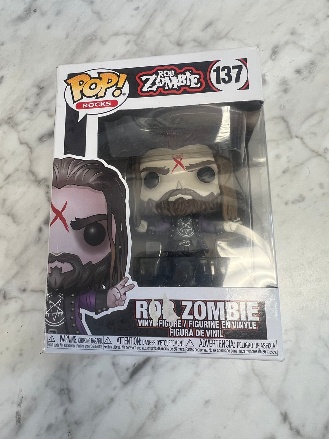 Rob Zombie Funko Pop! Rocks Vinyl Figure #137 FN81324