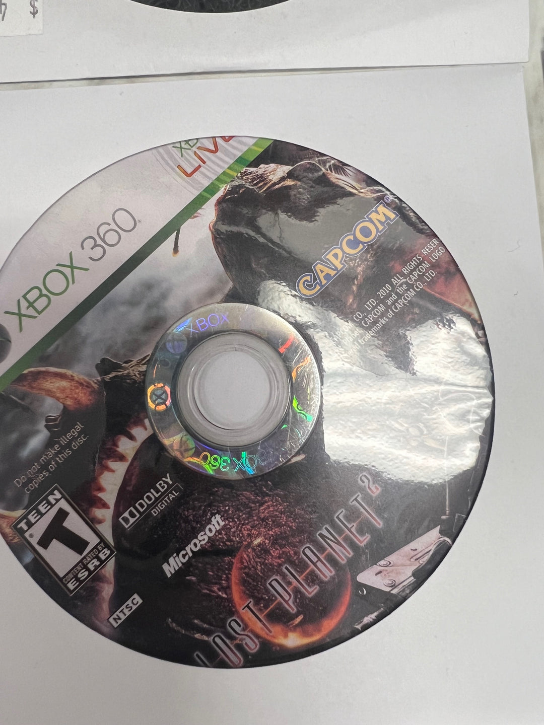 Lost Planet 2 Xbox 360 DISC ONLY DO11724