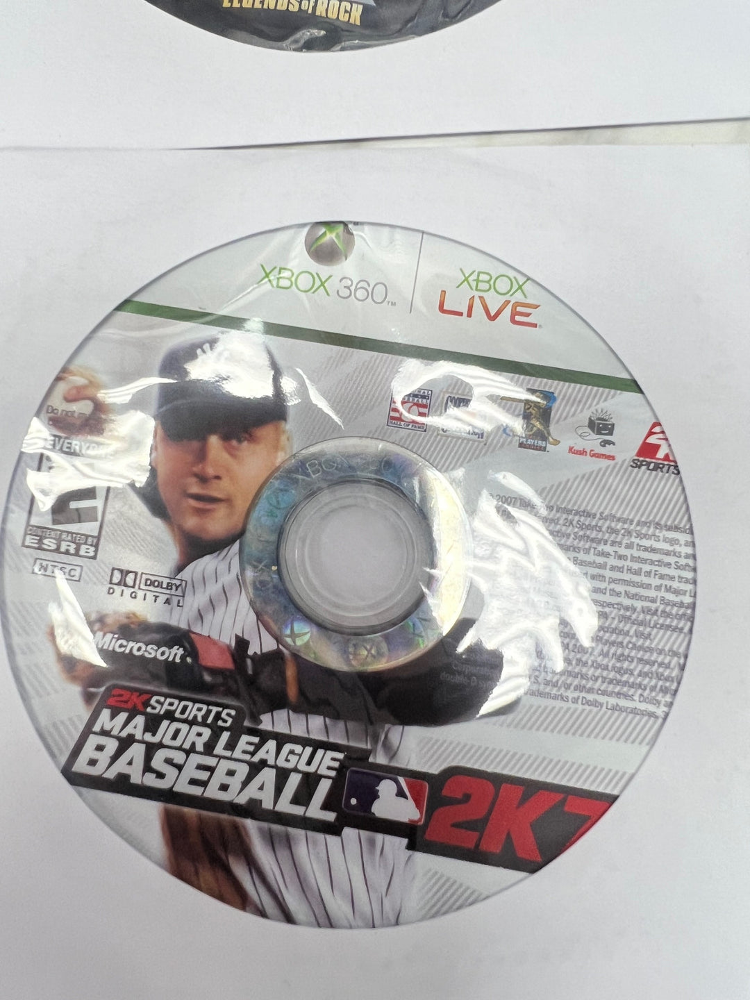 Major League Baseball 2K7 Xbox 360 DISC ONLY DO11724