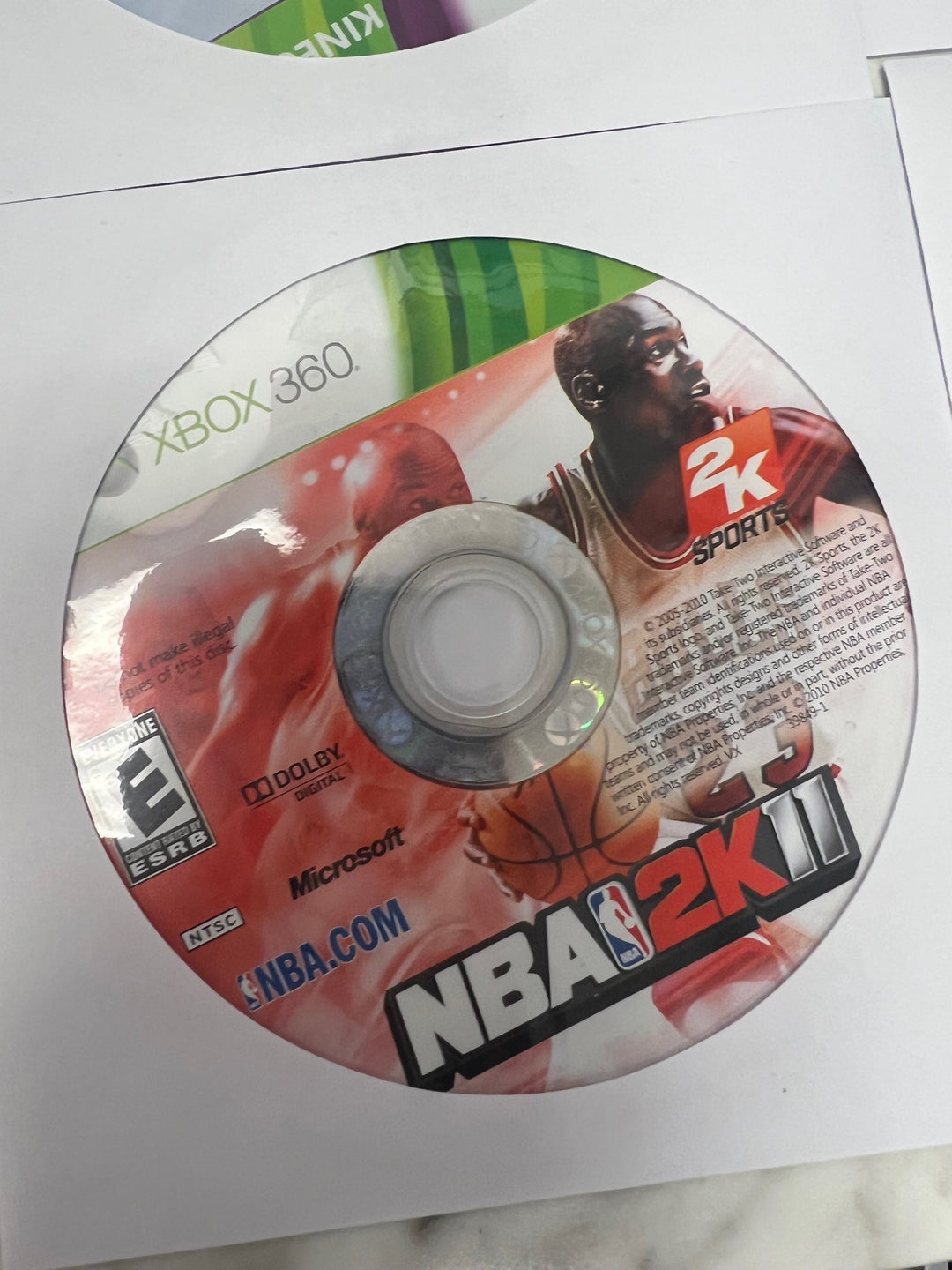 NBA 2K11 Xbox 360 DISC ONLY DO11724