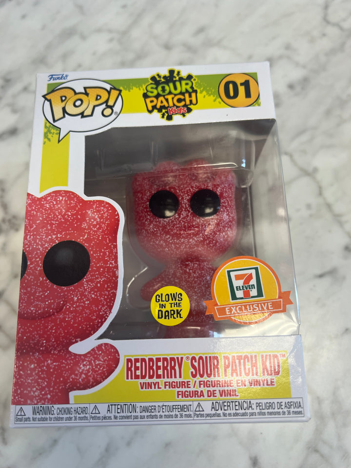 Funko Pop! Sour Patch Kid Redberry GITD 7-11 01 FN81324