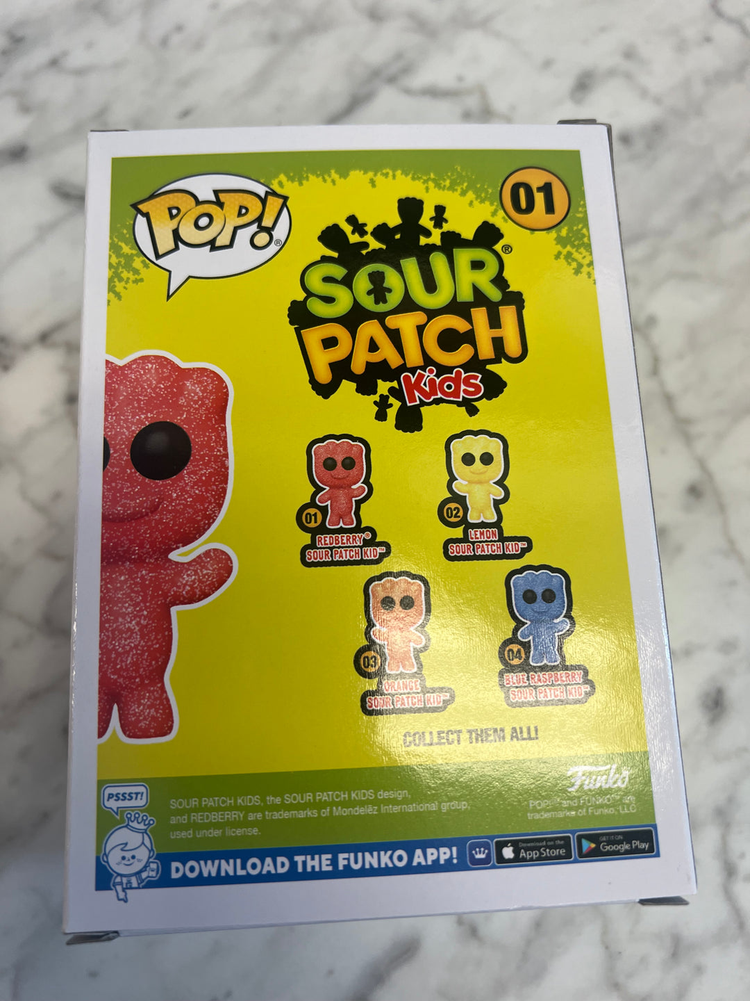 Funko Pop! Sour Patch Kid Redberry GITD 7-11 01 FN81324