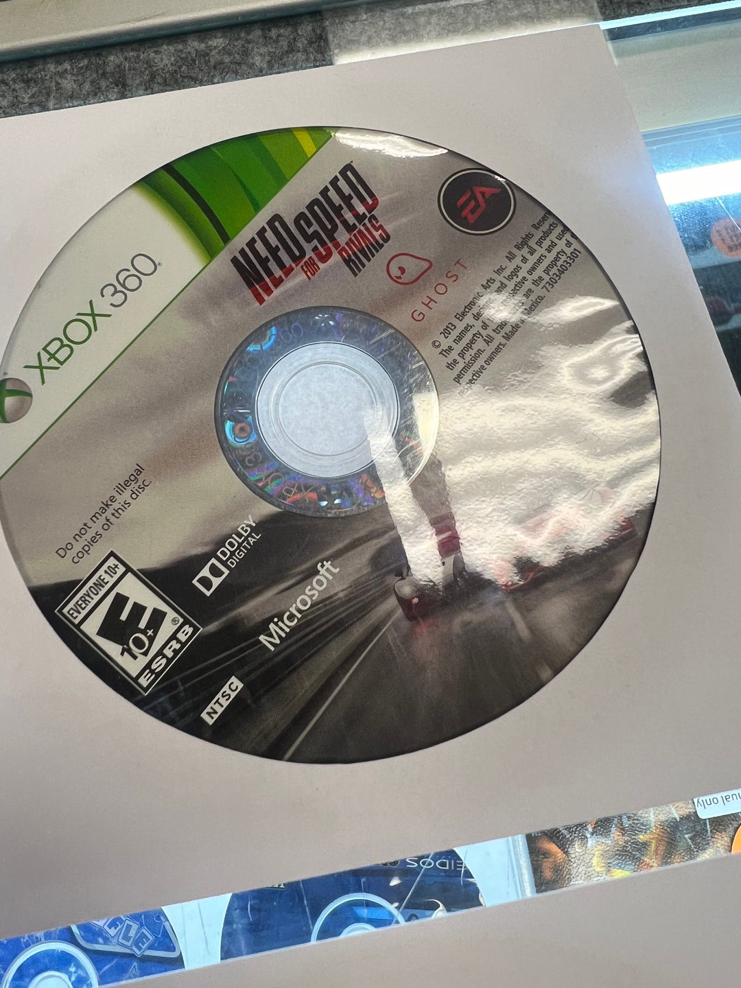 Need for Speed Rivals Xbox 360 DISC ONLY DO11724