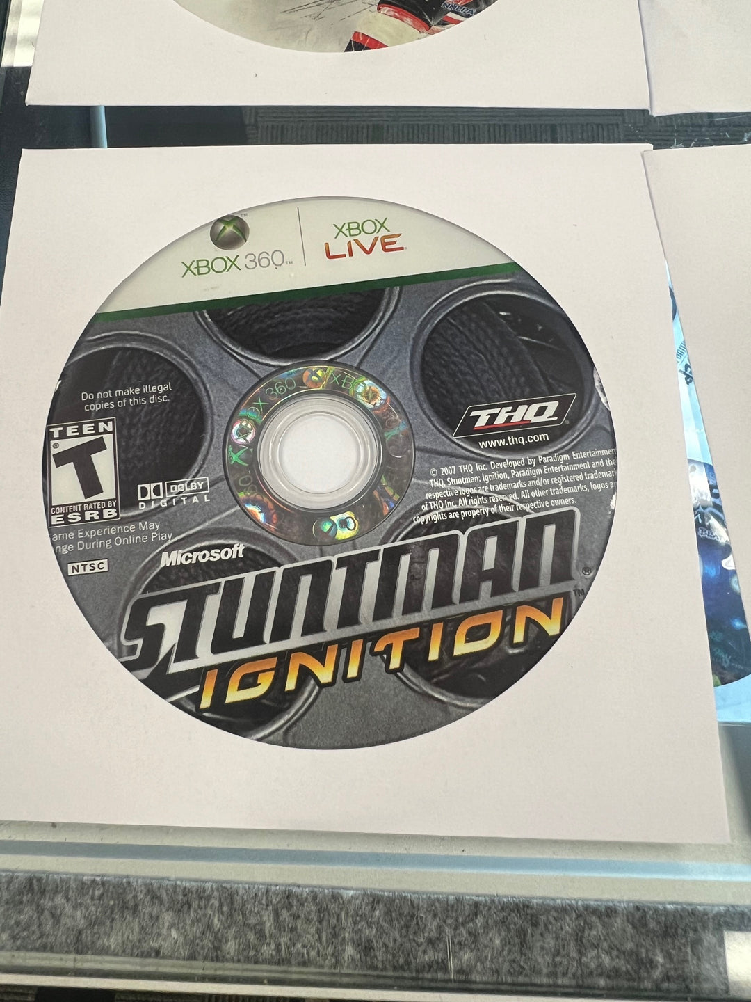 Stuntman Ignition Xbox 360 DISC ONLY DO11724