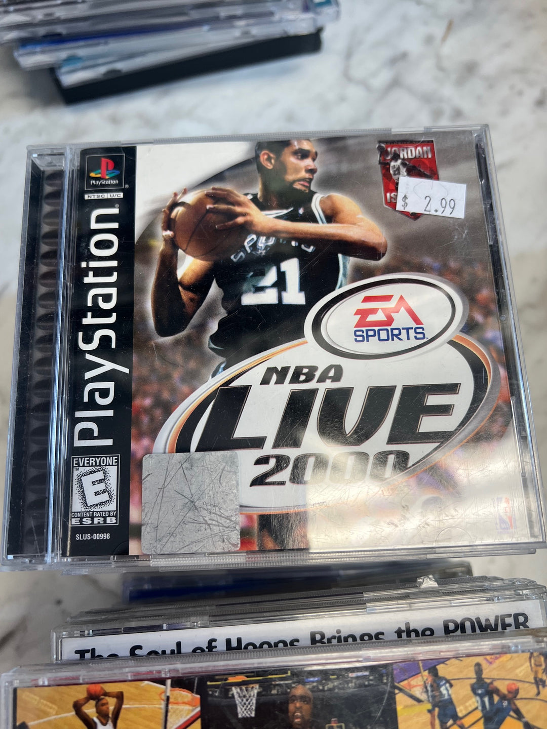 NBA Live 2000 - PS1 D53025