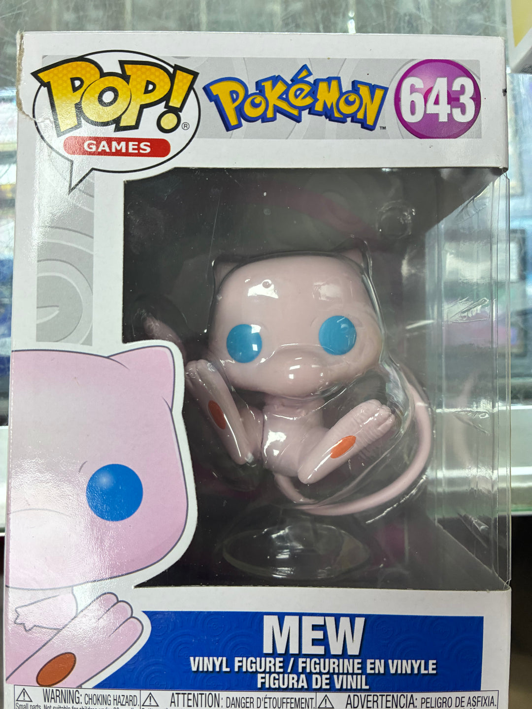 Funko Pop! Mew #643 Pokemon FP10826
