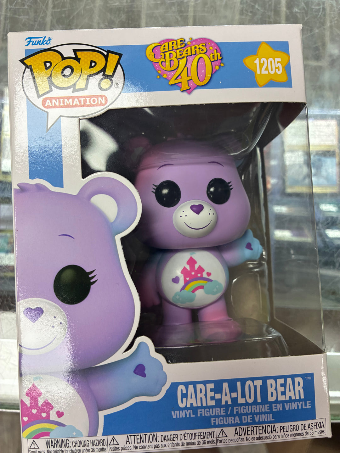 Funko Pop! Care-A-Lot-Bear #1205 Care Bears 40th FP10826