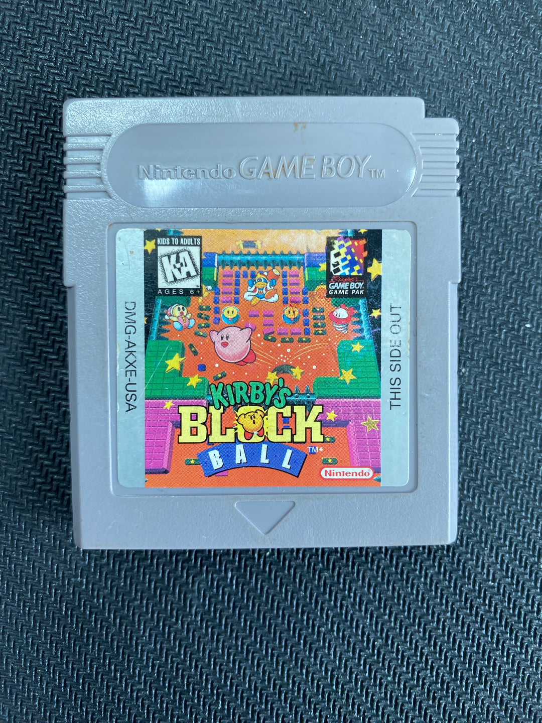 Kirby’s Block Ball - Game Boy GB
