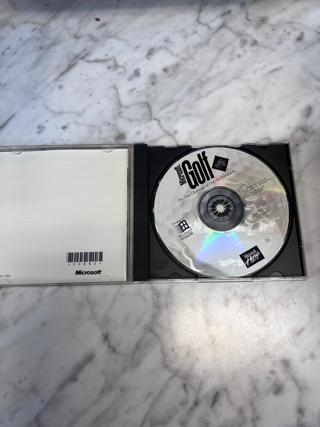 Microsoft Golf Version 2.0 PC CD-ROM PC12925