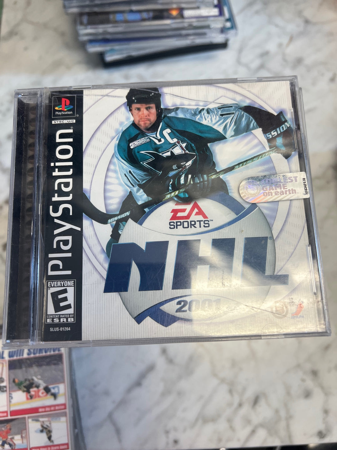 NHL 2001 - PS1 D53025
