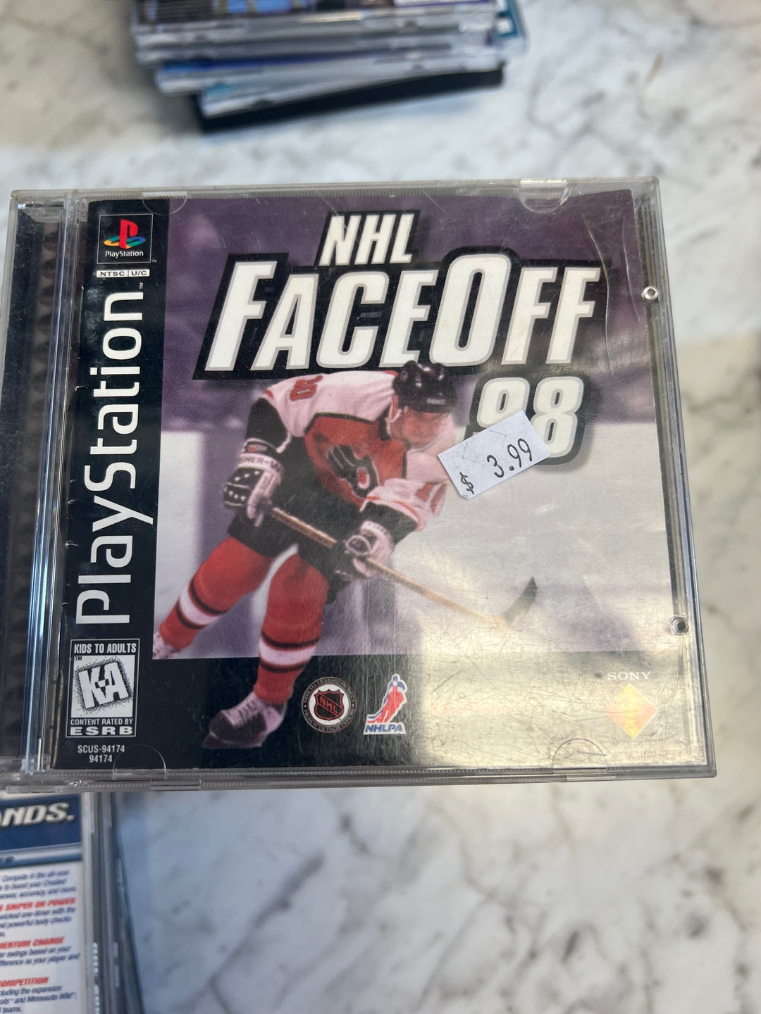 NHL FaceOff 98 - PS1 D53025