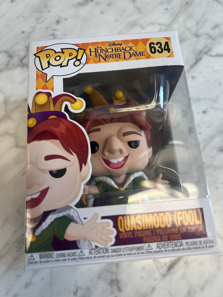 Funko Pop The Hunchback Of Notre Dame Quasimodo Fool Figure #634 FN81324