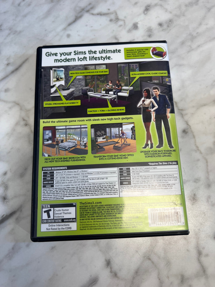 The Sims 3 High-End Loft Stuff Expansion Pack  PC12925