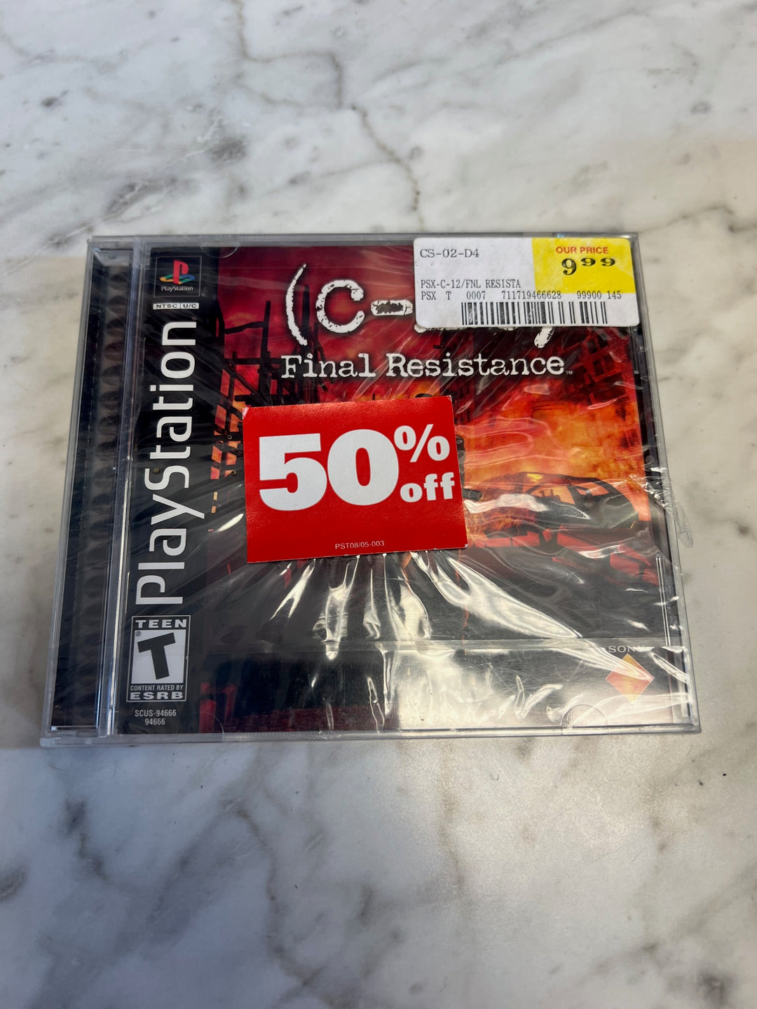 C-12 Final Resistance - PS1 D53025