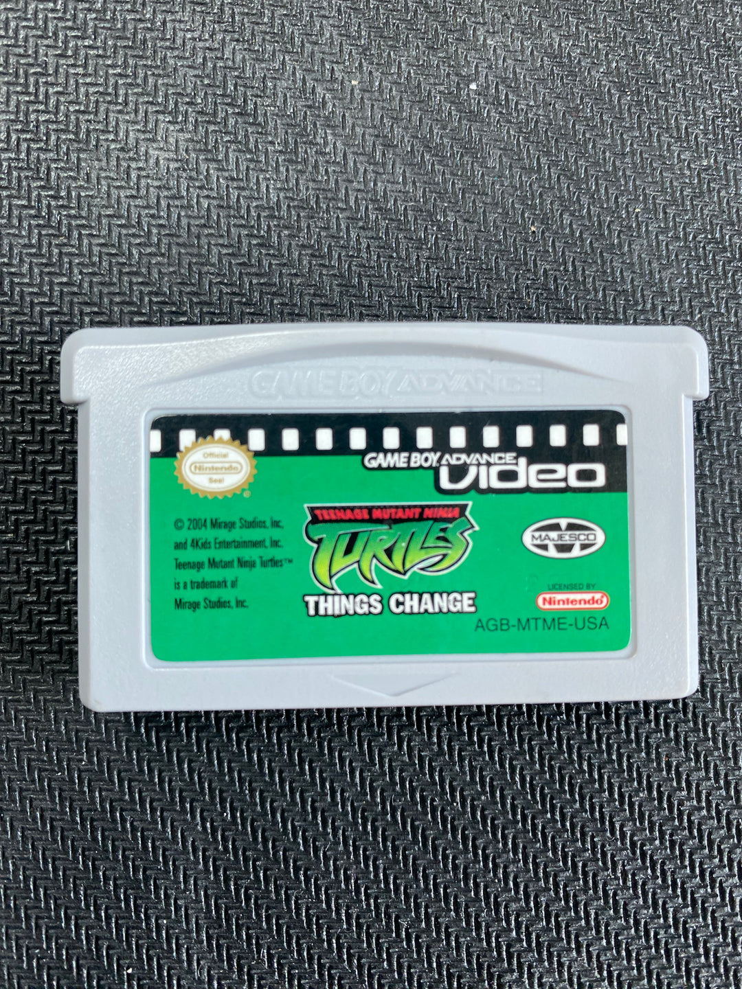Teenage Mutant Ninja Turtles (TMNT): Things Change Video - Game Boy Advance GBA G73025