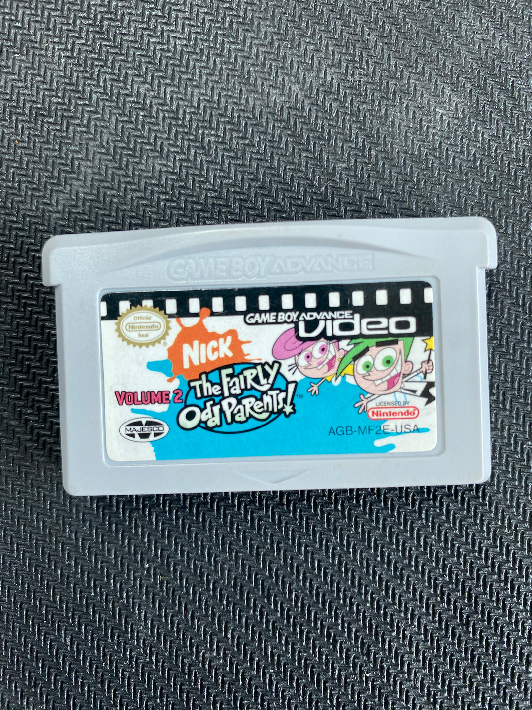 Game Boy Advance Video: The Fairly Oddparents - Volume 2 - GBA   C82925