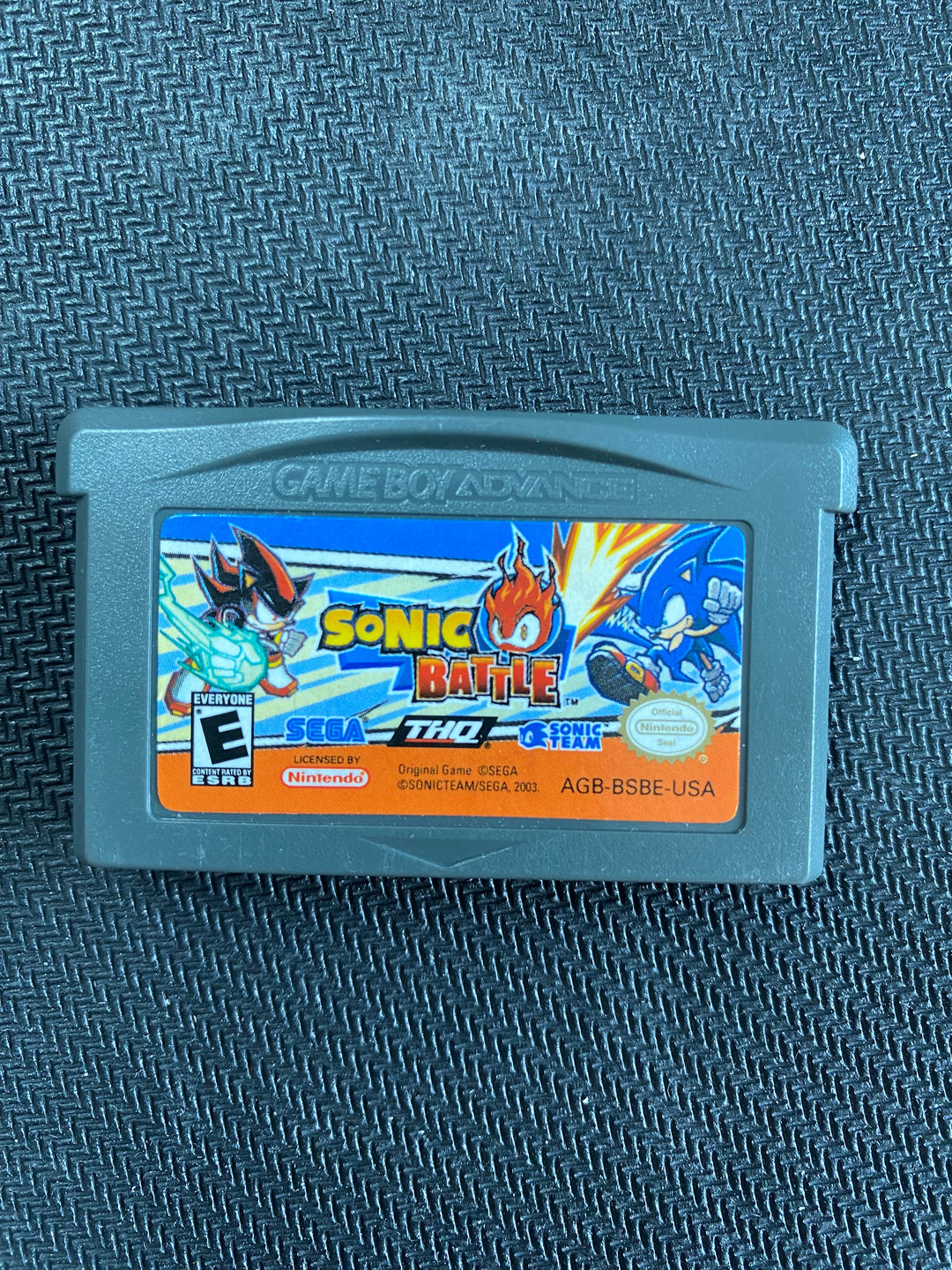Sonic Battle - Game Boy Advance GBA