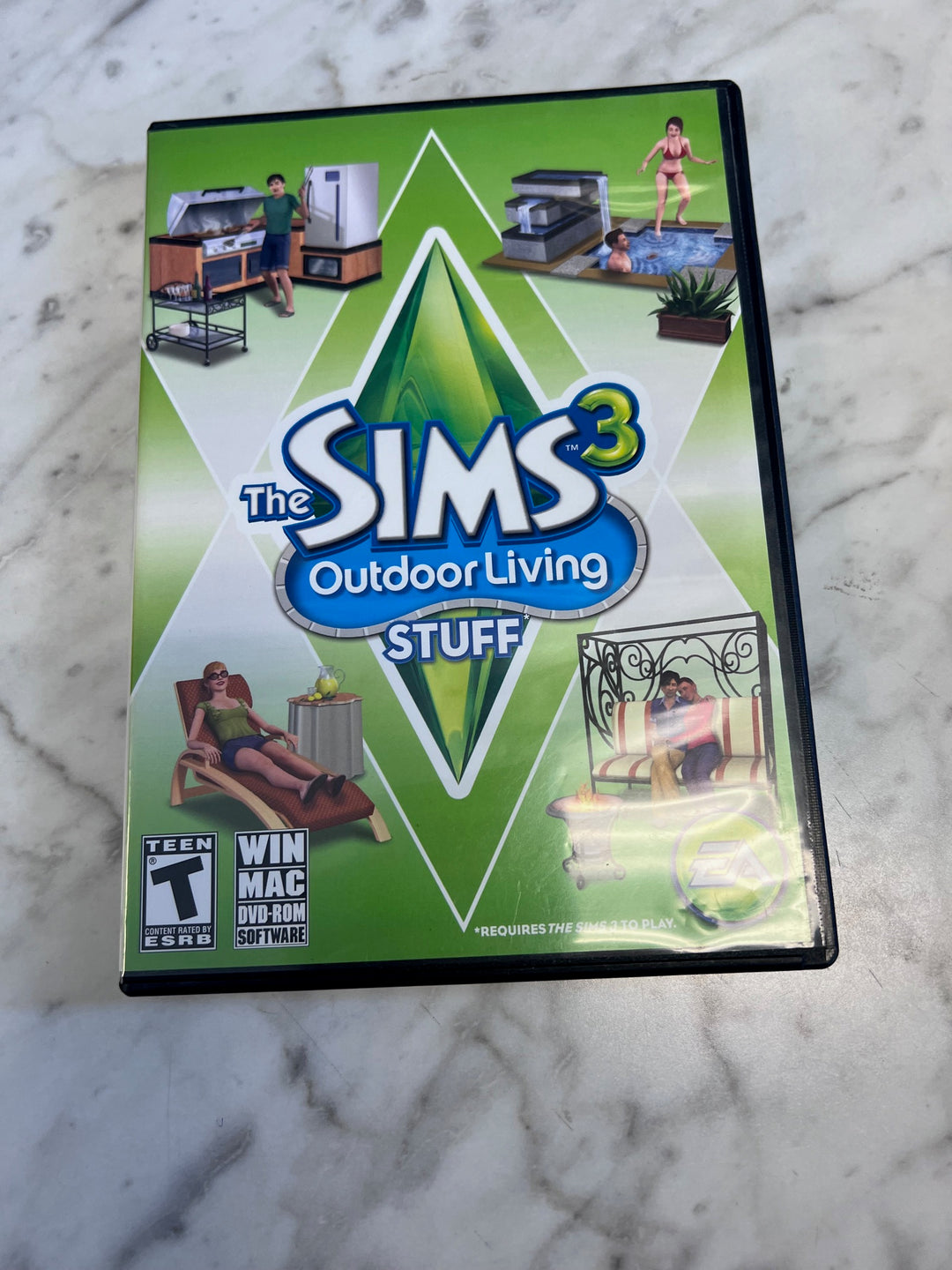 The Sims 3 Outdoor Living Stuff Expansion Pack  PC12925