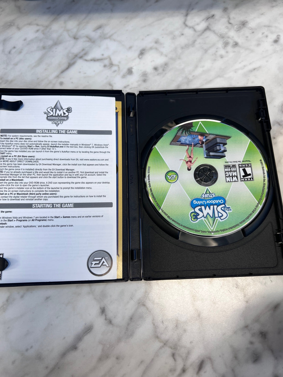 The Sims 3 Outdoor Living Stuff Expansion Pack  PC12925