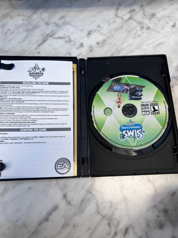 The Sims 3 Outdoor Living Stuff Expansion Pack  PC12925