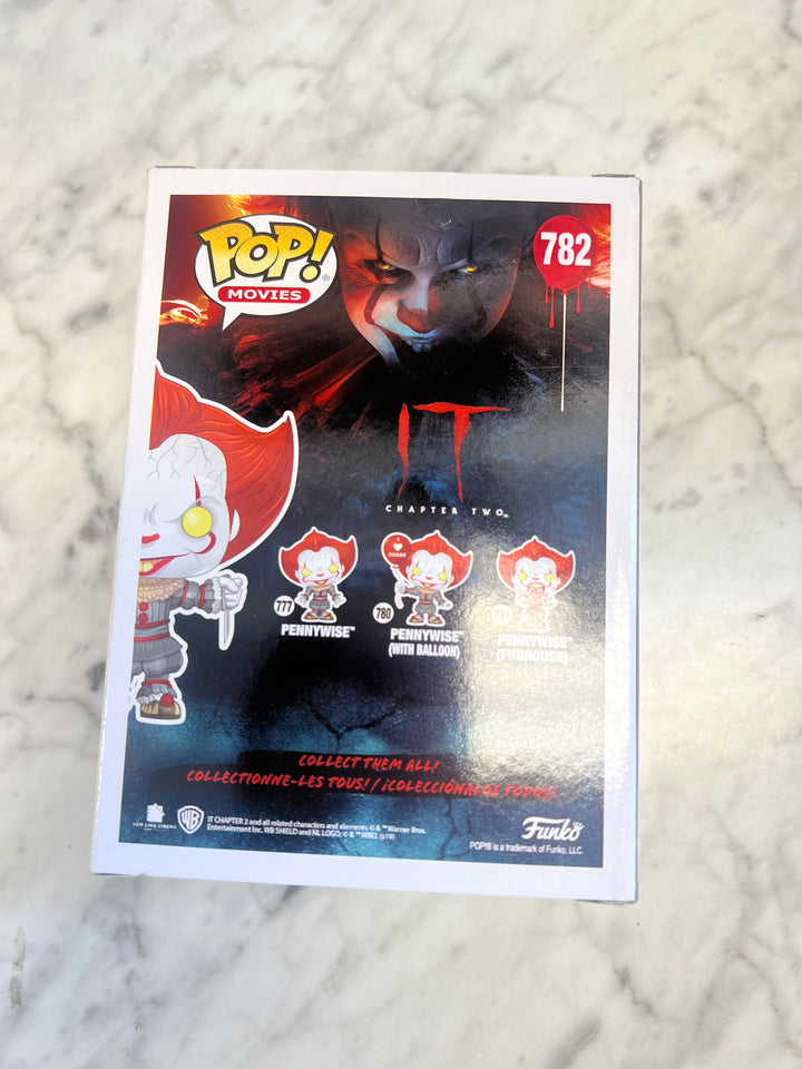 Funko Pop! IT Chapter Two 2 Pennywise With Blade #782 Walmart Exclusive FN81324