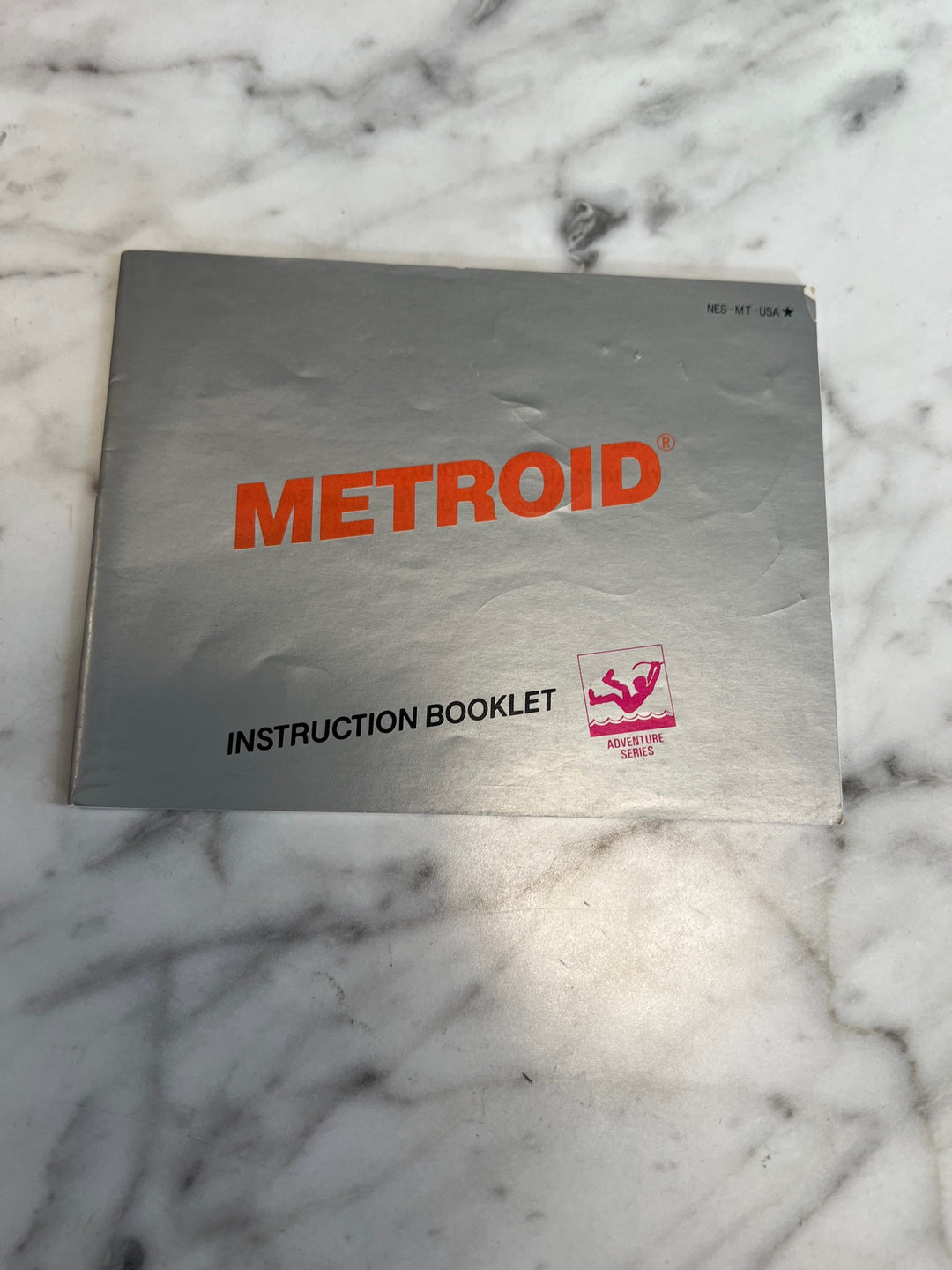 Metroid NES Original Nintendo MANUAL ONLY Written In MO82625