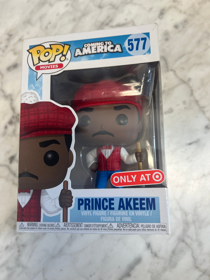 Funko Pop 1 Prince Akeem Coming To America #577 Target Exclusive Vaulted  FN81324